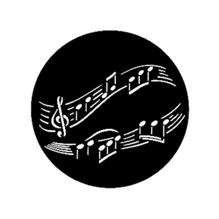 Gobo GAM 302 Music - Taille CYB (45 mm)