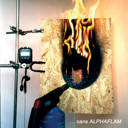 Vernis pour ignifugation du bois LURIE AlphaFlam - Cond. : 5kg