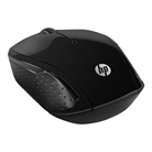 Souris optique 2 boutons et molette HP 200 - Sans fil - Noir