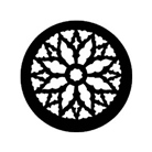 Gobo ROSCO DHA 77145 Rose window 2- Taille A (100 mm)