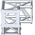 Angle 3 départs, 3D, pied droit ou gauche, série SC150 ASD
