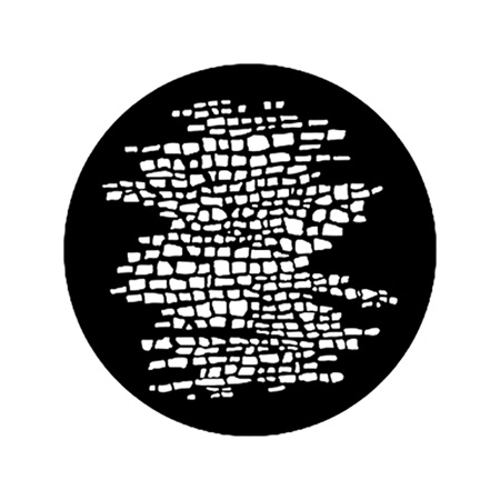 Gobo ROSCO DHA 77787 Cobblestones - Taille A (100 mm)