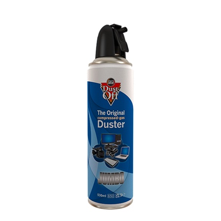Gaz sec FALCON Duster  Jumbo 530ml + Pistolet (valve)