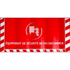 Etiquette de signalisation au sol 865 x 400mm pour RIA CORDIA