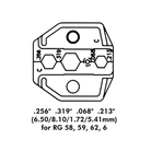 Coffret complet pour la confection de câbles BNC HICON