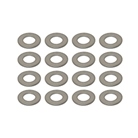 Kit 4 de roulettes TENTE Ø 125mm de rechange pour flight-case