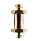 Spigot hexagonal double pas de vis 3/8