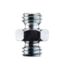 Adaptateur de filetage simple court MANFROTTO 3/8'' Short Adapter 125