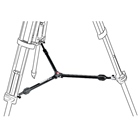 Entretoise mi-hauteur MANFROTTO 537SPRB pour trépied 546GB