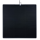 Drapeau noir Cutter AVENGER I1024B 48''x48'' - Cadre en acier