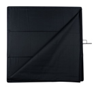 Drapeau noir Cutter AVENGER I1024B 48''x48'' - Cadre en acier