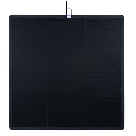 Drapeau noir Cutter AVENGER I1024B 48''x48'' - Cadre en acier