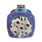 Socle femelle MARECHAL bleue 50A mono 230V 1P+N+T