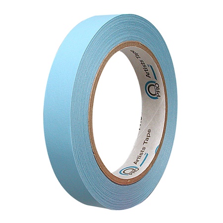 Adhésif papier marquage console PRO TAPES - 18mm x 30m Bleu