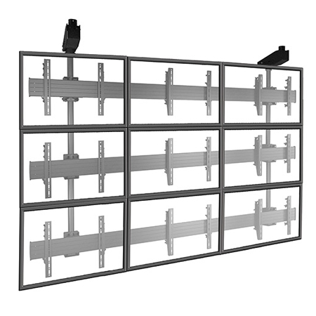 Support suspendu pour mur d'image Fusion CHIEF - 3x3