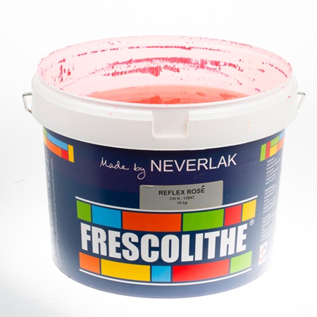 Peinture Frescolithe couleur ROSE FLUO - 10kg