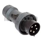 Fiche mâle P17 PowerTop IP67 125A tétrapolaire - 400V (3P+N+T)