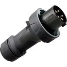 Fiche mâle NOIRE P17 PowerTop IP67 63A tétrapolaire - 400V (3P+N+T)