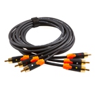 Cordon audio/vidéo 3 CINCH mâle/mâle - longueur 3m SOMMER CABLE