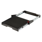 Etagère SKB avec plateau coulissant sur glissière rackable 19'' - 1U