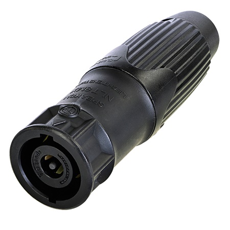 Fiche speakON mâle série STX 8 points NEUTRIK NLT8MXX-BAG - Noir