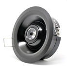 PING-R-30-N - Platine d'encastrement GANTOM Ping R Serie 30mm - Noir