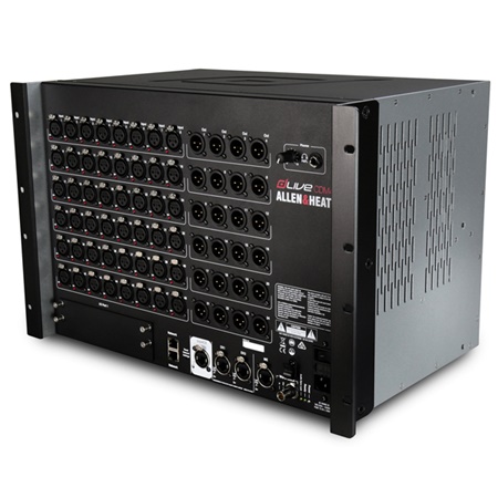Rack 48 entrées 24 sorties GigaACE, WC, DLIVE CDM48 Allen & Heath
