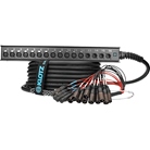 Multipaire 12/4 monté sur boîtier de scène XLR KLOTZ Truelink - 10m