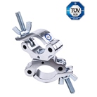 Collier double à rotation 360° 48-51mm alu CMU 300kg KUPO