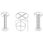 Barre de totem en cercle 1m de diamètre pour SX/SZ290 ASD