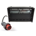 Coffret d'alimentation 63A tétra empilable certifié IP67 Mennekes