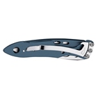Couteau de poche ouverture une main LEATHERMAN Skeletool KBX bleu