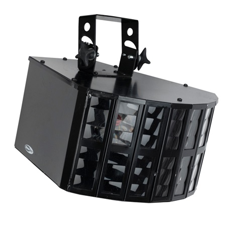 Projecteur d'effets 2 x 12W SHOWTEC Double3 Derby LED Q6 RGBWCA