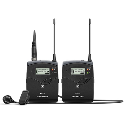 Système HF portable EWG4 série 100 avec cravate cardio ME4 Sennheiser