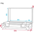 Flight-case/Valise SHOWGEAR Cnical Adapter Case III