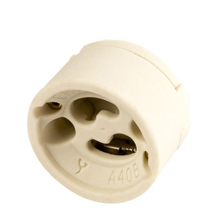 Douille stéatite ronde GU10 230V KUPO