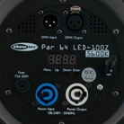 Projecteur PAR 64 Led 1 x 100W COB 5600K SHOWTEC PAR Z100 5K - Noir