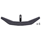Lot de 5 tours de tête mousse de confort standard pour casque PETZL