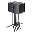 Pupitre d'orchestre tout noir réglage hauteur et inclinaison 11930 K&M