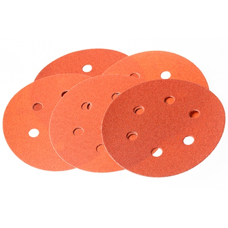 Lot de 5 Abrasifs Ø 150 grain 120 - AEG