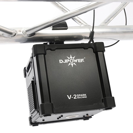 Machine à étincelles tête en bas hauteur max 4m V-2 SPARK DJ POWER