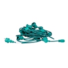 Guirlande foraine ronde E27 - 10m - 20 douilles - Verte - BE1ST PRO