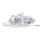 Guirlande foraine ronde B22 - 10m - 20 douilles - Blanche - BE1ST PRO