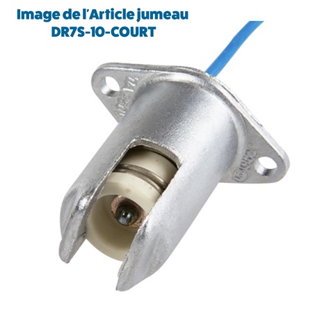 Douille céramique R7S 10A (unitaire) KUPO