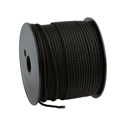 Drisse polypropylène PP 4mm noire x 100m (+/-5% en longueur) RIGLIFT
