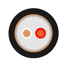 Câble DMX 234 souple - 2 conducteurs + masse - Long. 30m - Noir