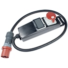 Coffret nomade compteur d'énergie 63A + prolon 2m P17 63A tétra
