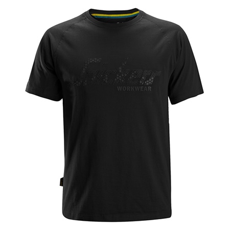 T-Shirt en coton Snickers Workwear - Noir - Taille L