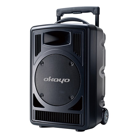 Enceinte sur batterie avec trolley 120W + bluetooth +TX DL-820 OKAYO