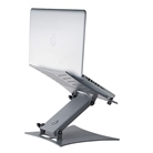 Support de laptop design, inclinable et repliable 12195 K&M - gris